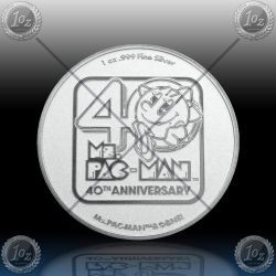 1oz NIUE $2 Dollars 2021 (MISS PAC-MAN™) UNC